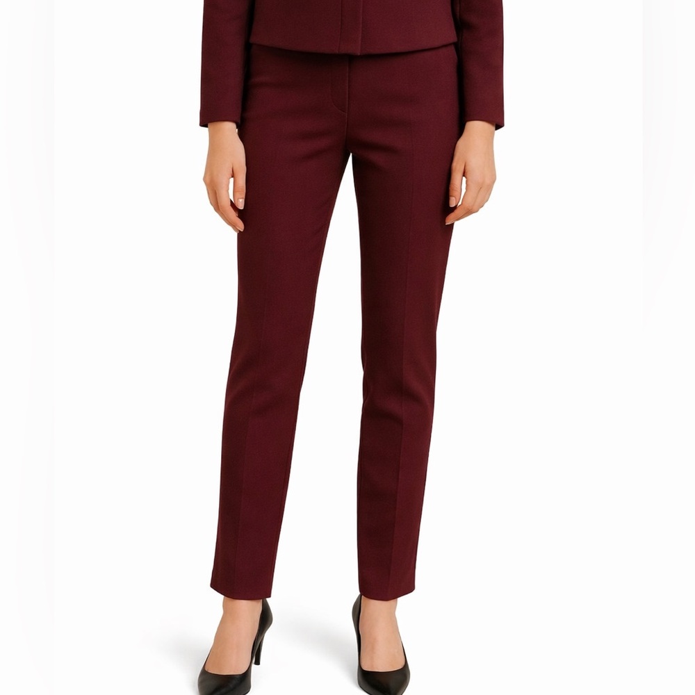 Byron Lars Zipper Accent Stretch Skinny High Waist Pants